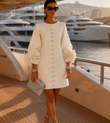 Vestido Positano botones flores, 4 colores, tallas (34-50) video