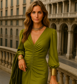 Vestido Pipa punto de algodón licra elastane, 5 colores, tallas (36-48)