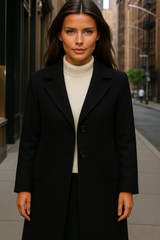 100% wool, Grace frock coat, 6 colors, sizes (36-48)