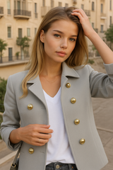 Mintlis mujer, lana chaqueta Poland, 6 colores, tallas (36-50)made in Portugal