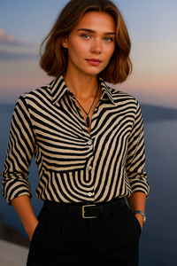 Top en soie Casilda, 4 tailles