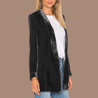 Mintlis mujer, terciopelo chaqueta Chelsea, 3 colores,tallas (36-44)