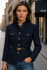 Chaqueta Francia lana, 3 colores con cinturón incluido tallas (36-46) made in Porto