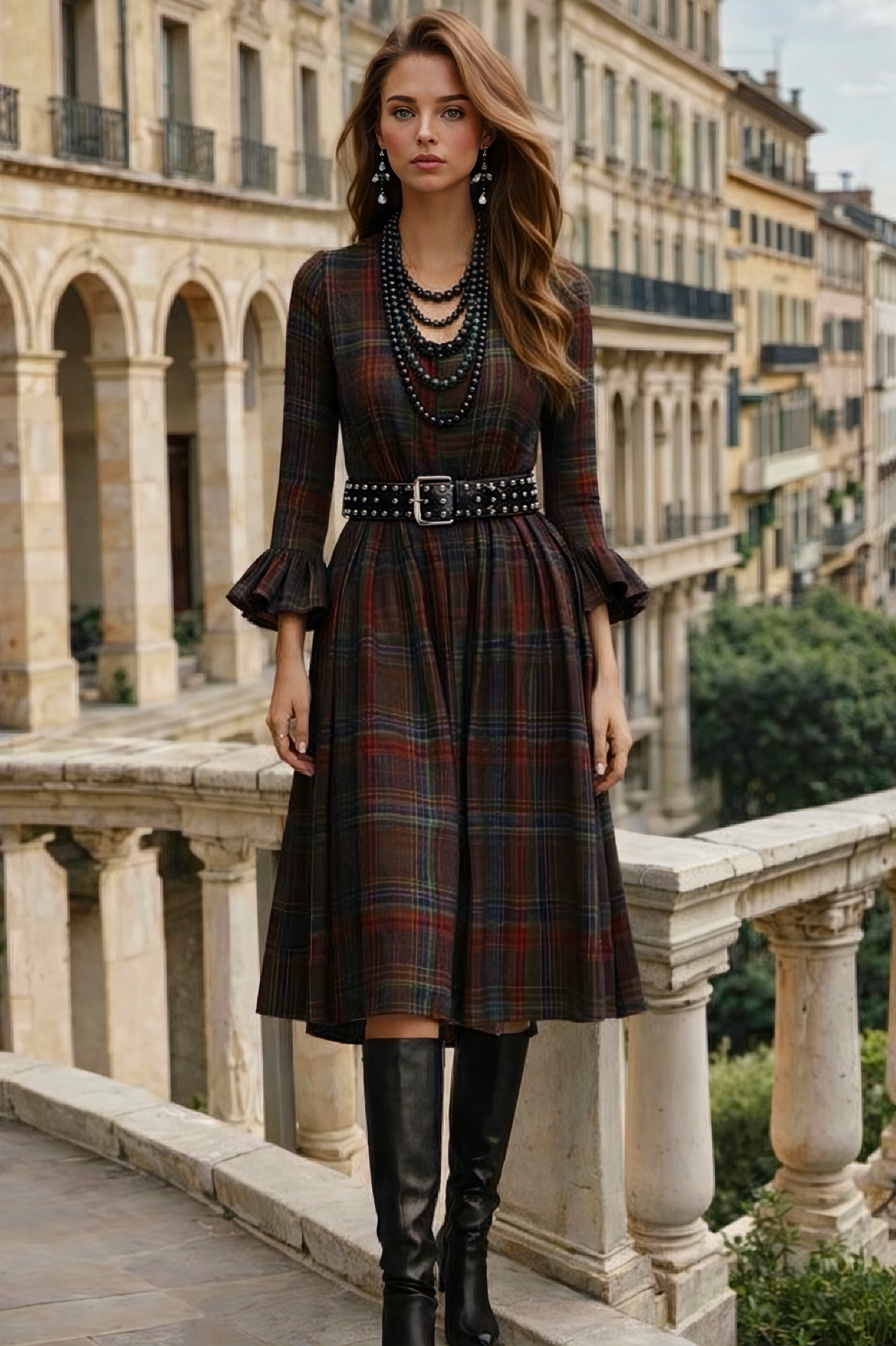 Faux Wool Blends Women Long Coats Trench Notch Collar Double Breasted Vintage Elegant Lady Large 3XL Jackets Winter Outerwear