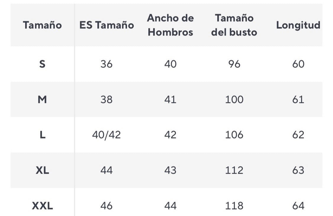 Blazer Anthony algodón, tallas (36-46)