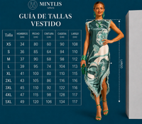 Vestido Oporto MIDI estampado flecos, tallas (34- 46) vídeo