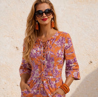 Dress ⭐️ Passoa lycra cotton pockets sizes (34-46) video