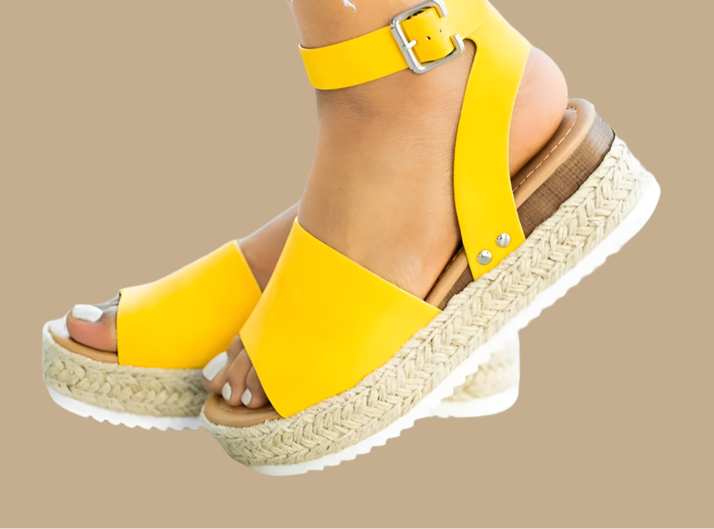 Bolivia suede wedge sandals, 8 colors, Made in Spain