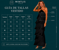 Cocktail Halter Neck Fringe Dress, 3 colors, sizes (36-44) video
