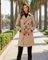 Mintlis mujer, tejido gabardina Amori, 2 colores, tallas (36-46)