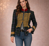 Blazer Camerón de algodón, tallas (36-46)