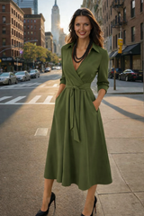 Vestido Rania strech de algodon licra, 4 colores tallas (36-50)