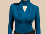 Top Claudia de algodón licra elastane strech, 2 colores y 6 tallas