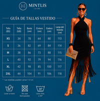 Amalfi dress in cotton linen, lycra and fringes, sizes (36-44)