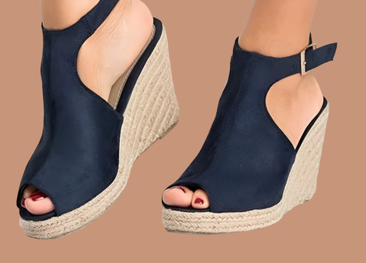 Esparto Jimena wedge sandals, 6 colors, Made in Spain