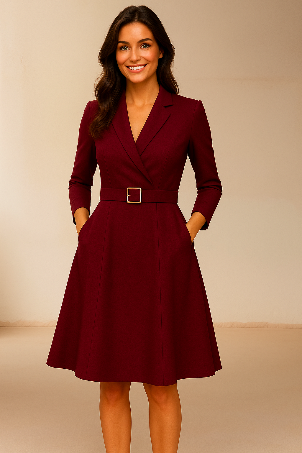 ROBE EN COTON KATTIE, 3 COULEURS, 8 GRANDES TAILLES