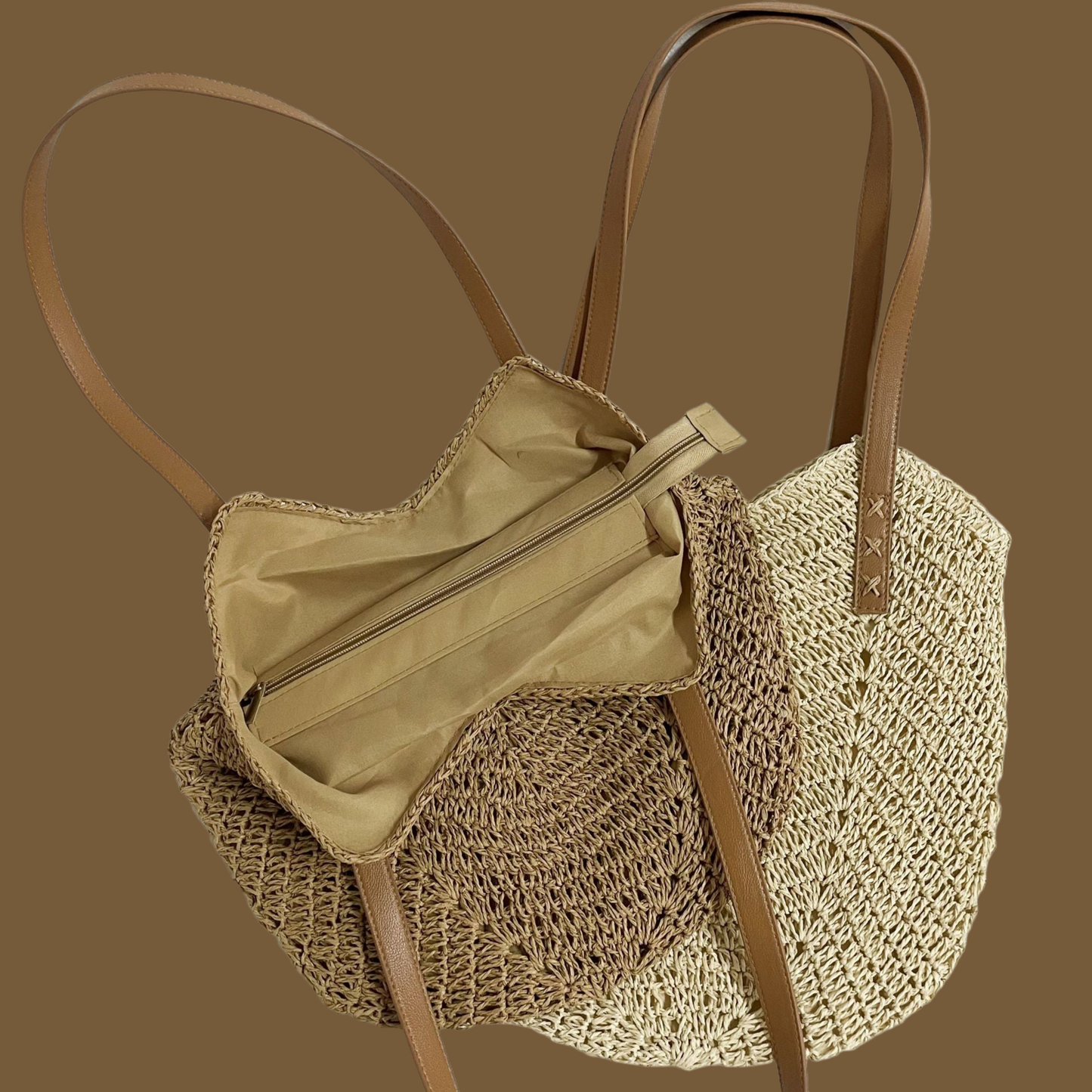 Raffia Soul bag, 2 colors