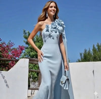 Cinderella dress crepe cotton lycra sizes (36-46)