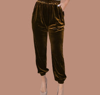 Eloísa trousers, super comfortable stretch velvet, 6 colors, sizes (36-50)