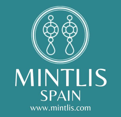 Mintlis mujer satinado lunares Rose, tallas (S-XL)