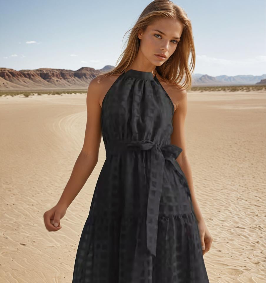 Mintlis women, cotton tulle, Roberta dress, 6 colours, sizes (36-44)