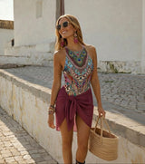 Bañador Mamunia de spandex elastane licra, 3 estampados, talla (36-44) (vídeo)