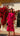 Vestido Alma Fucsia volante, tallas (36-46) made in Oporto