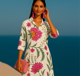Amores shirt dress, 4 prints, sizes (36-52) see footwear section 25