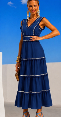 Vestido Miami lino, tallas(34-44)