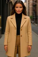 100% wool, Grace frock coat, 6 colors, sizes (36-48)