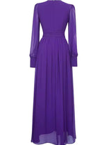 Vestido Mónaco seda natural plisada,tallas (34-48) vídeo
