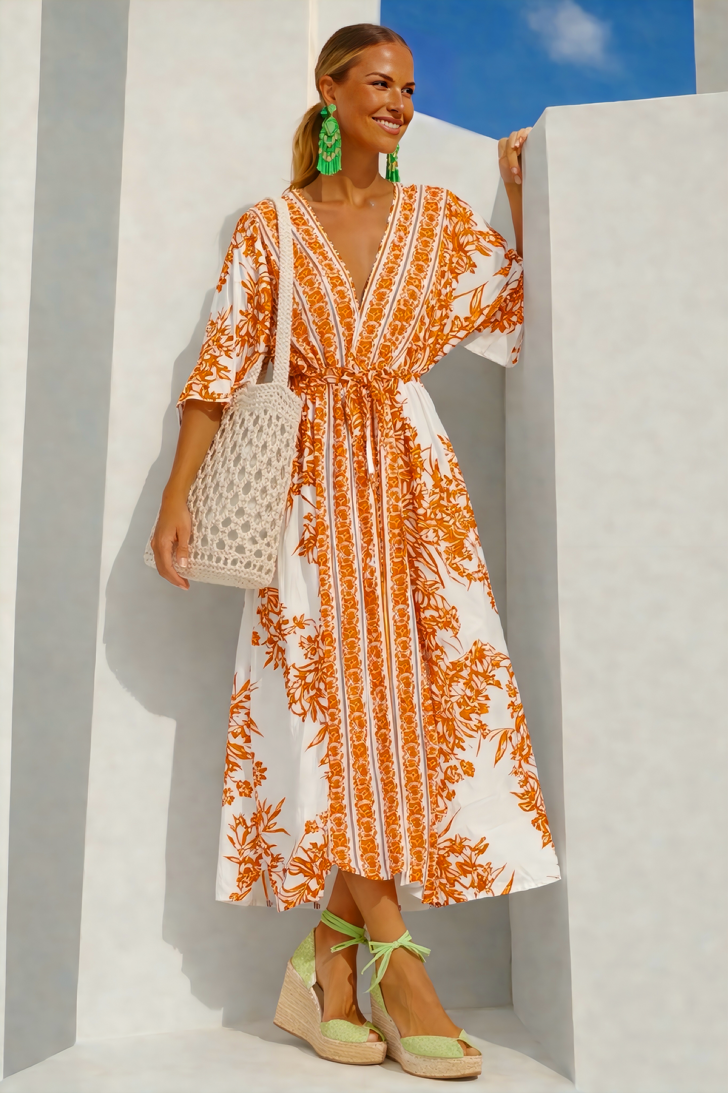 Bora-Bora dress, 2 print, sizes (36-46)