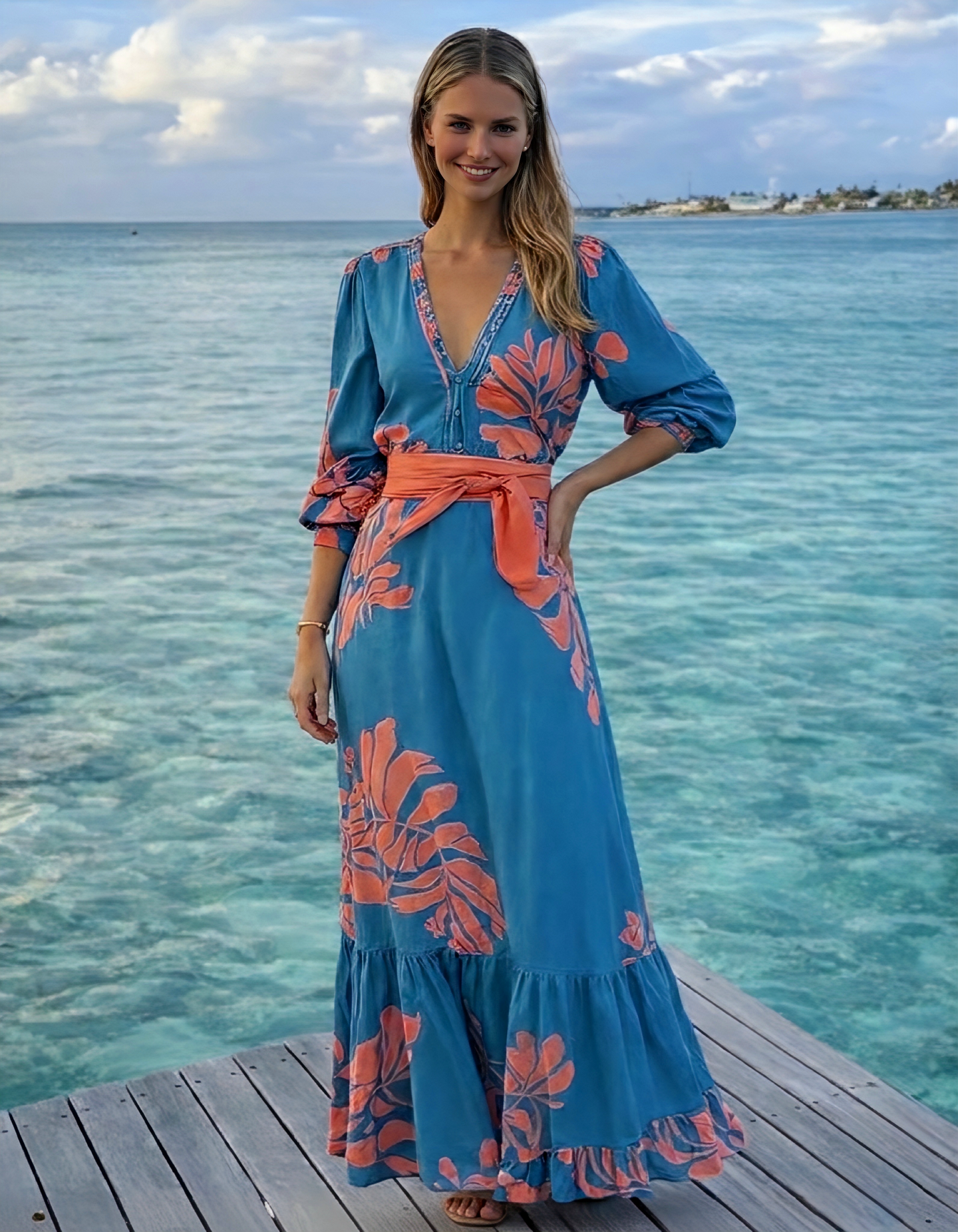 Brindisi shirt dress, 4 prints, sizes (36-52)