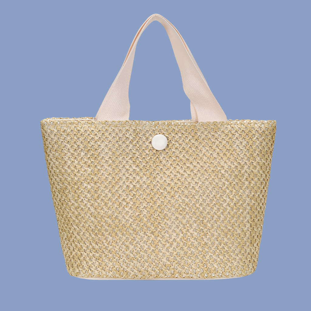 Jaqueline Raffia bag with handle, 2 colors