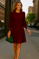 Hillary Satin Dress with sash, sizes (36-46) 3 colors