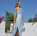 Cinderella dress crepe cotton lycra sizes (36-46)