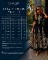Robe en crochet et coton brodé Volcano, 6 tailles