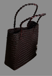 Sac panier Holiday en rotin, 3 couleurs