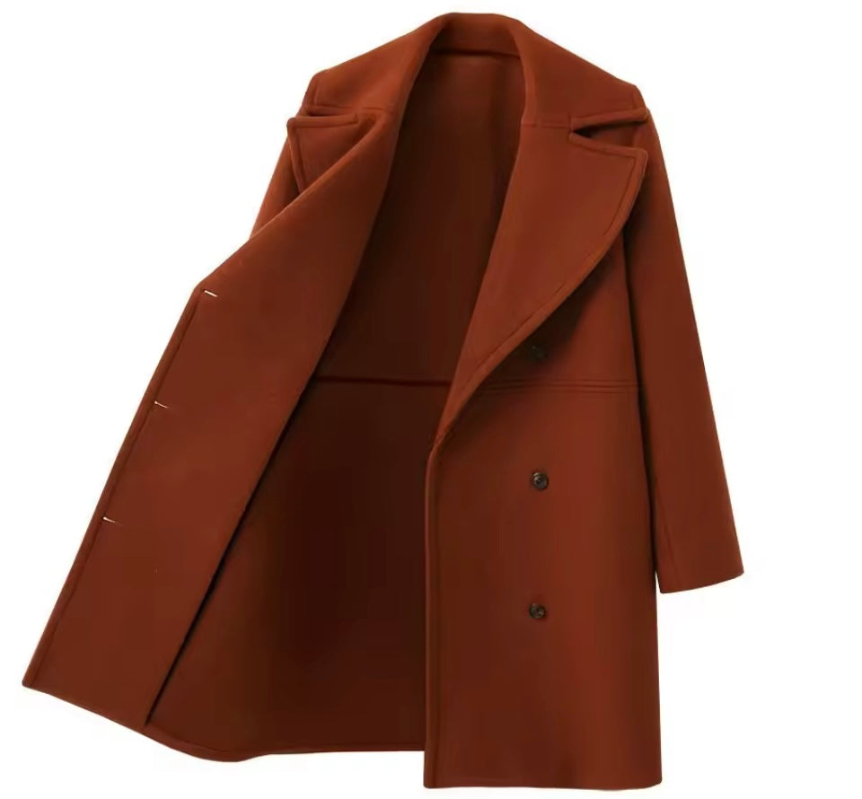 Gabriela frock coat, lined, pockets, buttons, 4 colors, sizes (36-48) made in India