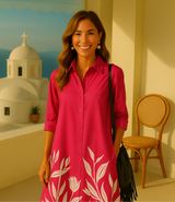 40% OFF TOP SELLER Anash shirt dress, 3 prints, sizes (36-50)