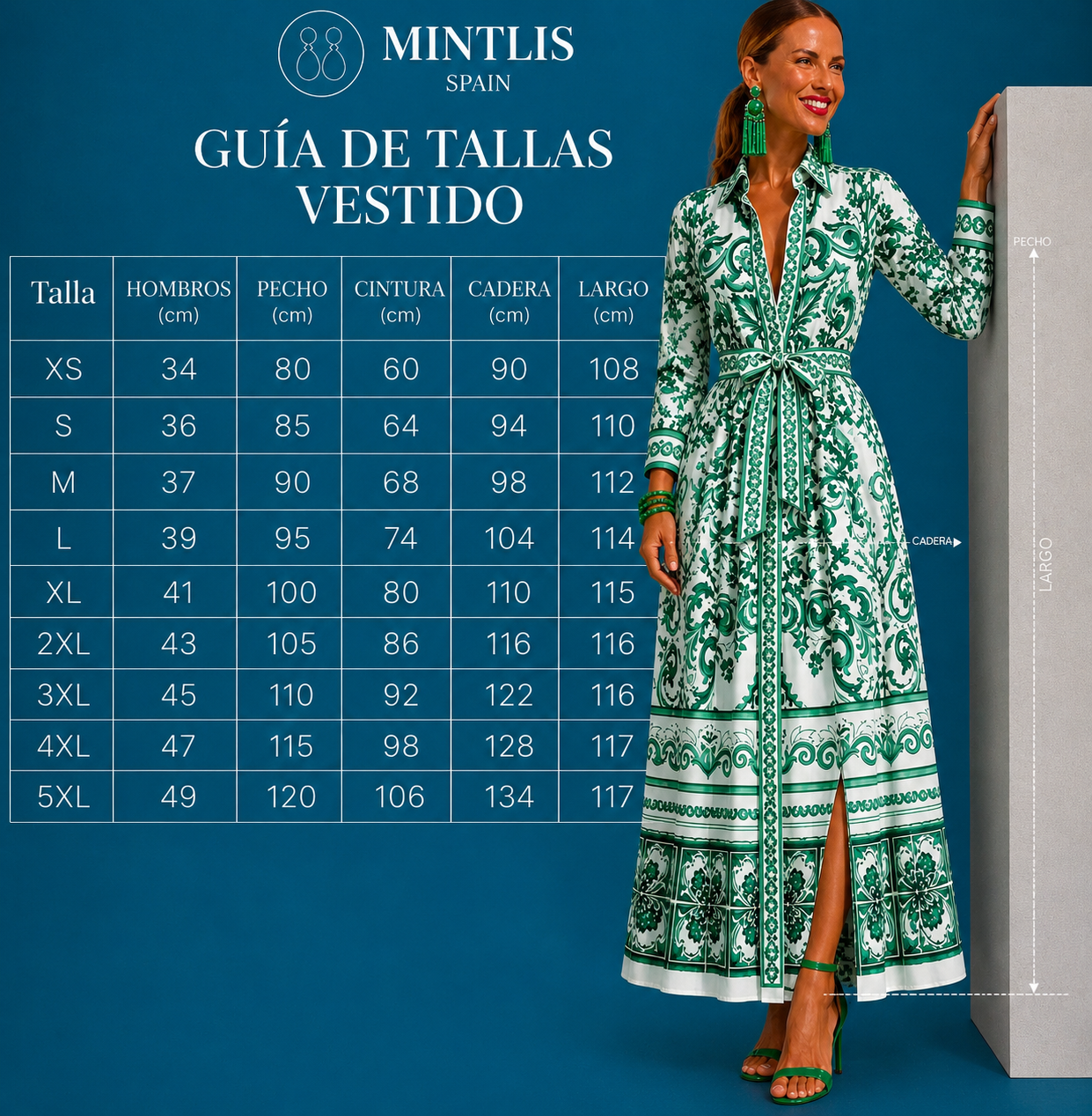 Mint cotton dress, 2 prints, sizes (36-46) video