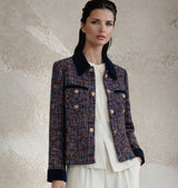 Veste en laine Gabriela, 3 couleurs, 6 GRANDES TAILLES