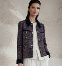 Veste en laine Gabriela, 3 couleurs, 6 GRANDES TAILLES