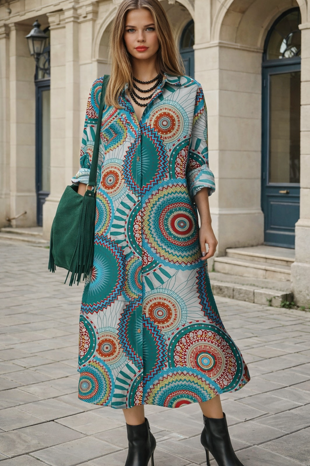 Vestido Amorío 3 escampados,talla (36-52)