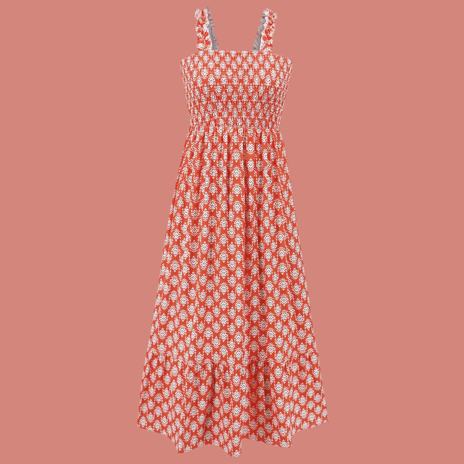 Vestido Dinamarca nido de abeja licra, 6 TALLAS 6 estampados