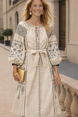 Vestido Caroll de algodón 4 colores, tallas (36-46)