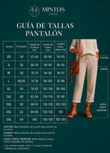 Pantalón Grecia de Lino largos y cintura elástica, 4 colores, tallas (35-54)