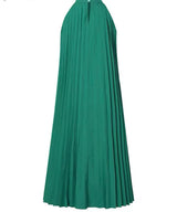 Mintlis mujer, algodon satinado plisado, vestido Indian, 3 colores, tallas (36-50)