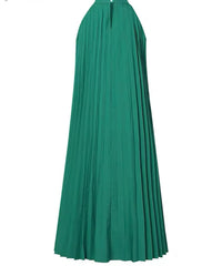 Mintlis mujer, algodon satinado plisado, vestido Indian, 3 colores, tallas (36-50)