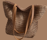 Bolso Finland raffia asa hombro, 2 colores